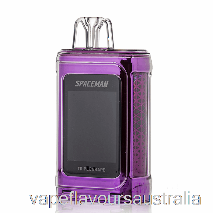 Vape Flavours Australia SPACEMAN PRISM 20K Disposable Triple Grape